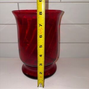 Indiana Glass Ruby Red Vase